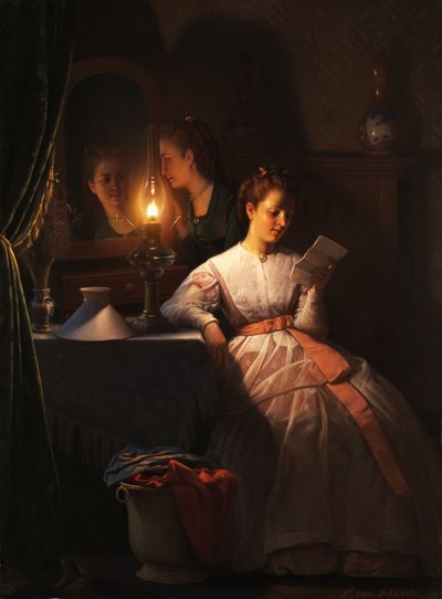 The Love Letter by Petrus van Schendel